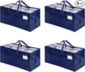 VENO 4 Pack Moving Bags w/Backpack Straps, Heavy Duty, Moving Boxes Alternative by Veno