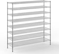21" Deep x 72" Wide x 74" Height Wire Shelving Kit | 8-Tier | NSF Commercial by Regal+Altair