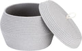 Sea Team Round Cotton Rope Storage Basket by SeaTeam