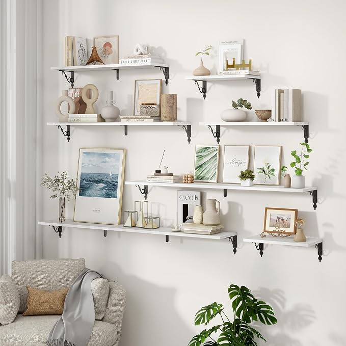 16 Inch Deep Floating Shelves for Wall, 8 Inch Deep Floating Shelf - Image 6