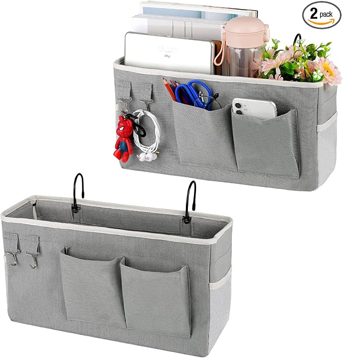 Bedside Storage Caddy/Bedside Hanging Storage Bag by Ozzptuu
