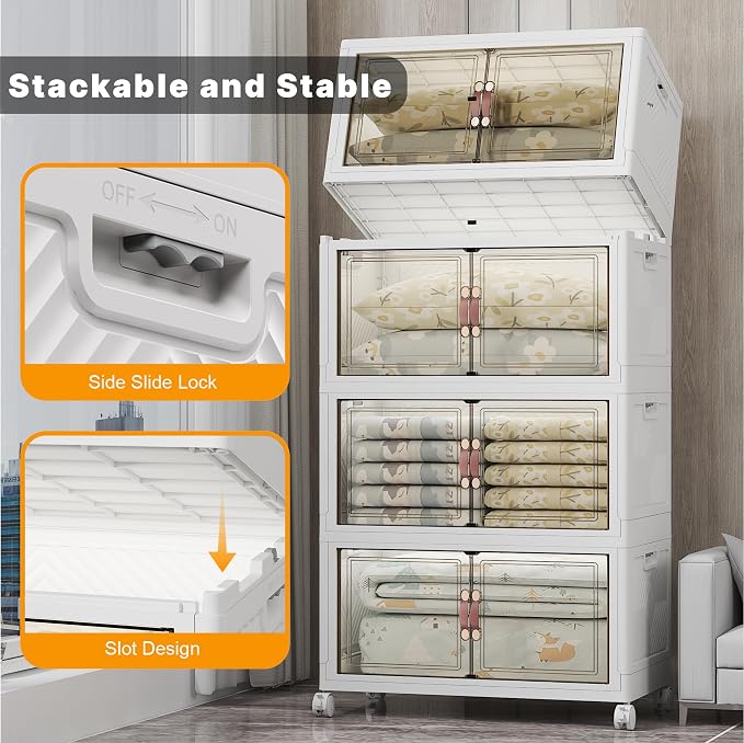 Extra Large Stackable Storage Bins - Image 6
