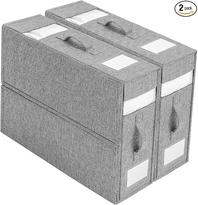 Linen Closet Organizer with Visible Window by DYNAIZER