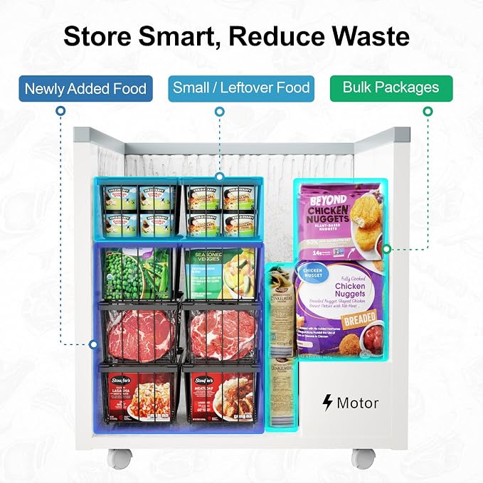 iSPECLE Chest Freezer Organizer Bins - Image 5