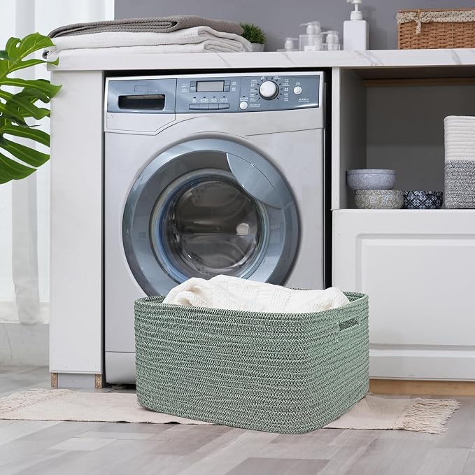 COMFY-HOMI 2 pcs Large Storage Baskets - Image 4