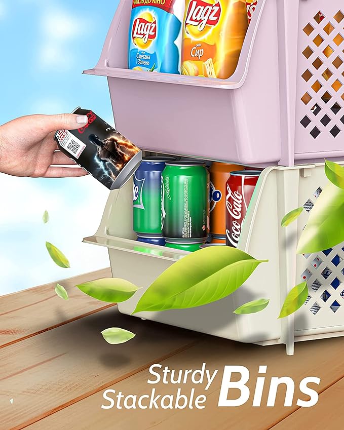 TidyFriend Stackable Storage Bins - Image 6