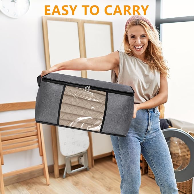 2 Pack Clothes Organizer Storage Bags - Image 9