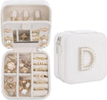 Birthday Gifts for Women: Initial Jewelry Box & Small Travel Jewelry Organizer by Unknown