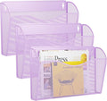 3 Single Pocket Wall File Holder, Mesh Hanging File Folder Paper Organizer by GDINDINFAN