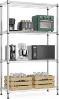 1000 lbs 4Tier Shelf Metal Storage Shelves Wire Rack Closet Organizers by MEIGAOPLASTICANDMETALHKCOLIMITED
