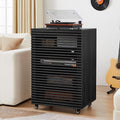 LEVNARY 5-Tier AV Media Cabinet by LEVNARY