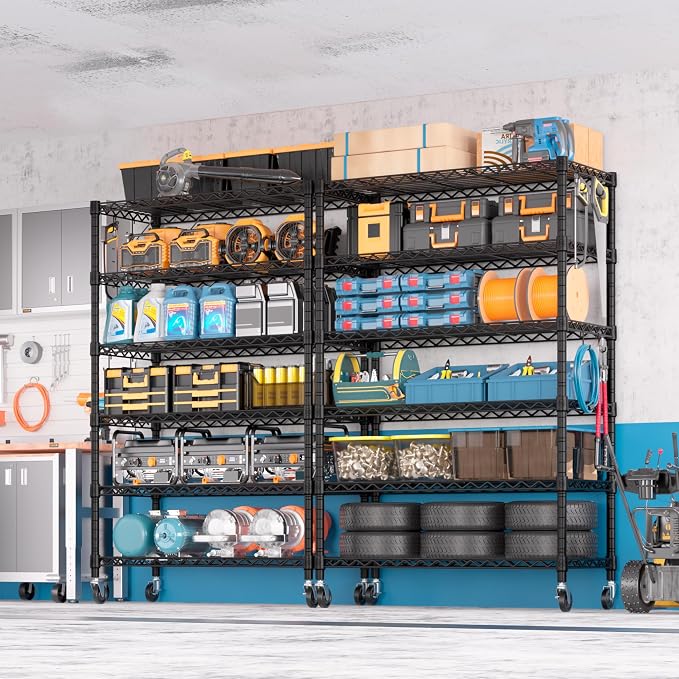 PrimeZone 6 Tier Wire Shelving - Image 2
