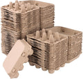 60 Pack 12 Count Quail Egg Cartons, Paper Pulp Quail Egg Holders, Bulk Quail by TAICHEUT
