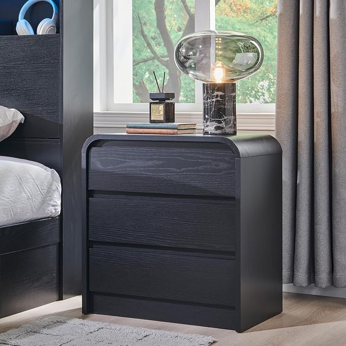 25" Tall Modern Nightstand - Image 6