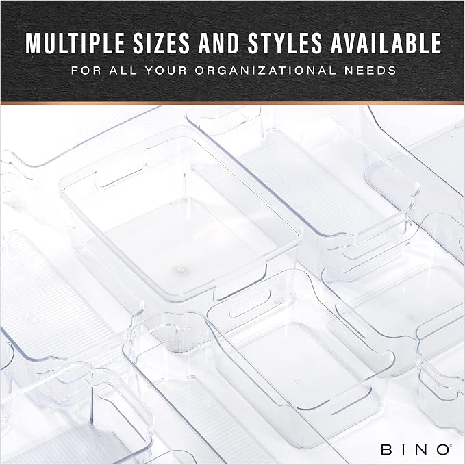 BINO | Plastic Organizer Bins, Large - Image 8