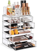 Sorbus Acrylic Makeup Organizer Set, 7-Drawer Vanity & Countertop Cosmetic by Sorbus