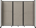 Versare Room Divider 360 Portable Wall Partition | Folding Panels | Large by VERSARE