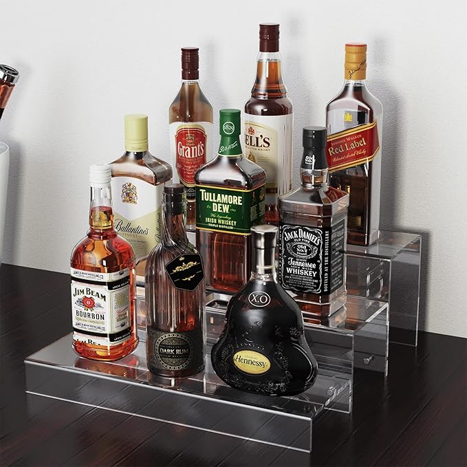 2 Pack Tiers Bar Shelves for Liquor Bottles - Image 5