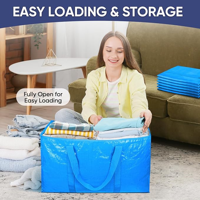 TICONN 6 Pack Extra Large Moving Bags - Image 7