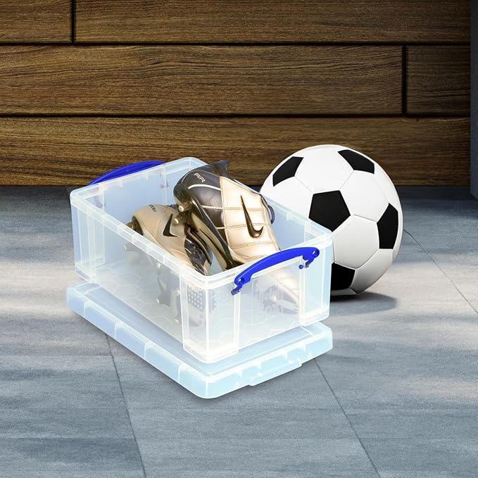Really Useful Box Stackable 9 Liter Plastic Storage Container Bin - Image 4