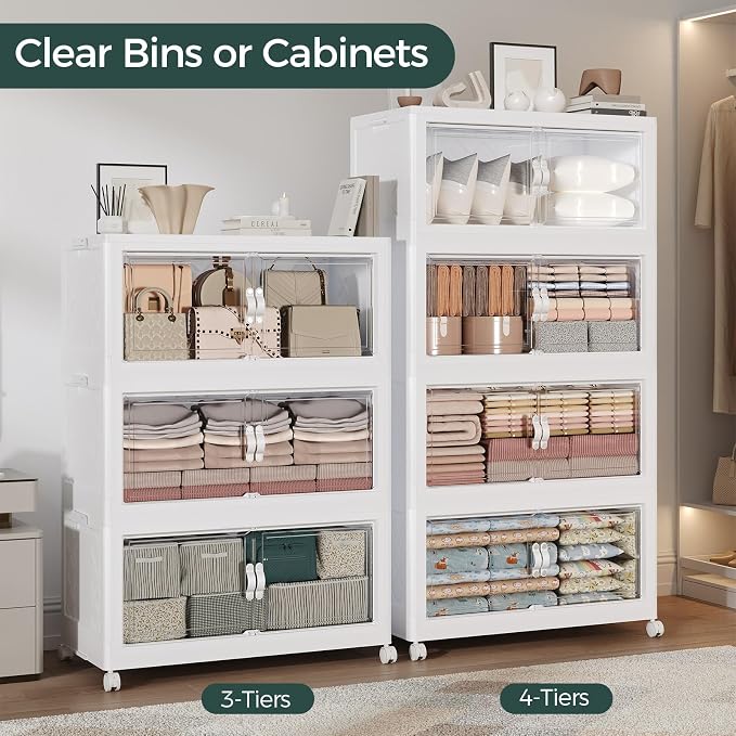 480QT Extra Large Stackable Storage Bins - Image 6