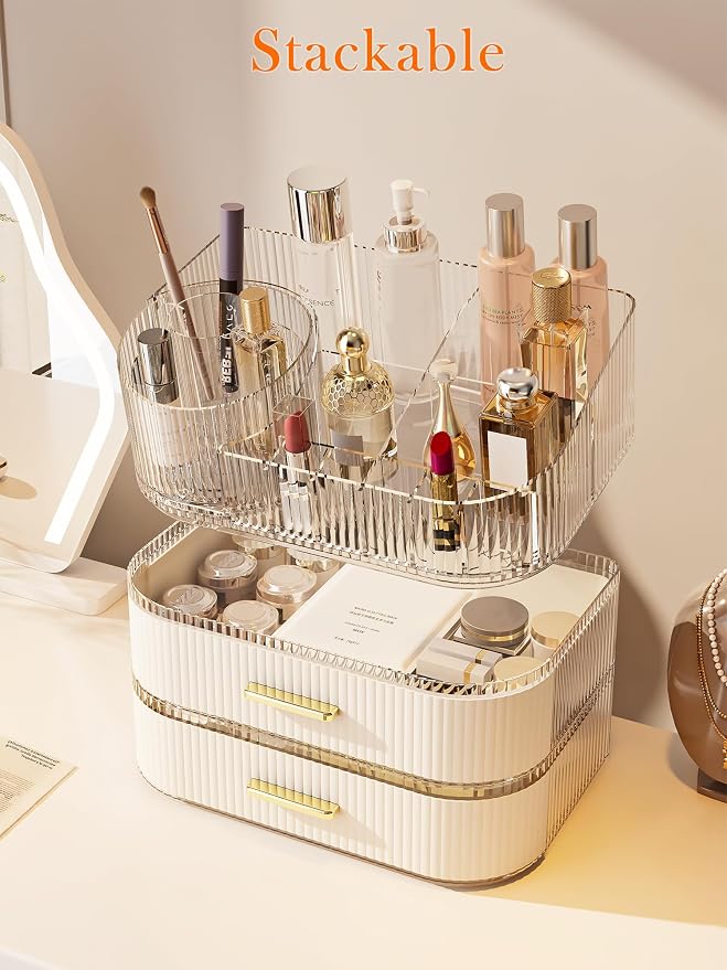360° Rotating Makeup Organizer - Image 7