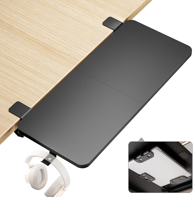 Desk Extender Tray, Desk Extension by Pegzone
