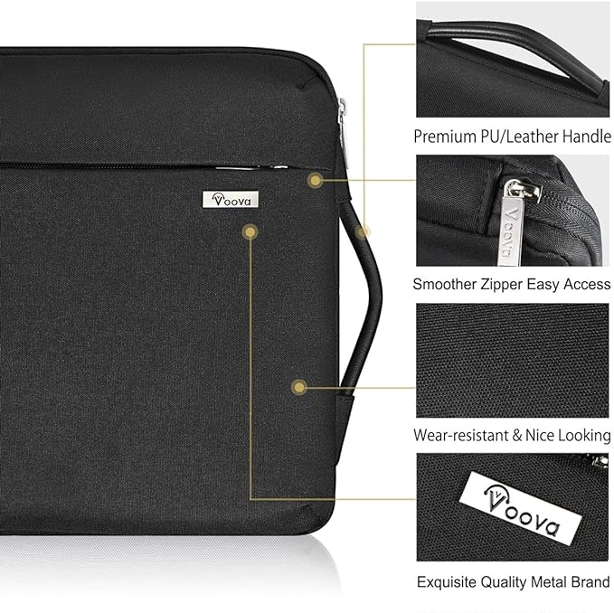 Voova Laptop Sleeve Case 15.6 16 Inch - Image 5