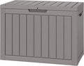 Outdoor Storage Box, Resin Deck Boxes Indoor and outdoor, Waterproof Storage by NBYSGO