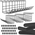 Under Desk Cable Tray, Cord Organizer by ScandinavianHubCableTrays