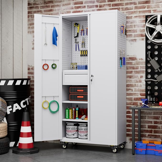 Aobabo Metal Storage Cabinet - Image 9