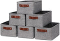 HNZIGE Foldable Fabric Storage Baskets, Empty Gift Baskets by HNZIGE