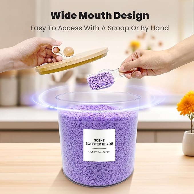 2 Pack Laundry Pods Container, Laundry Room Organization and Storage Jars - Image 4
