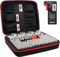 Tenergy Alkaline Batteries & Storage Case, 8xC Size, 8xD Size, 8 Pack 9V Size by Tenergy
