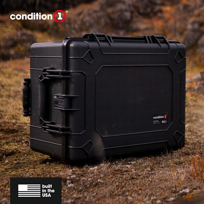 Condition 1 25" Large Rolling Hard Travel Case Model 286, Lockable Storage Box - Image 6