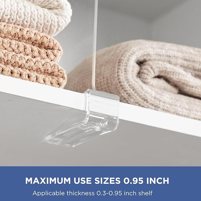 HBlife 12 Inches Tall Shelf Dividers, Purse Organizer - Image 4