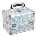 Joligrace Makeup Train Case Makeup Case Organizer Portable Cosmetic Box Storage by Joligrace