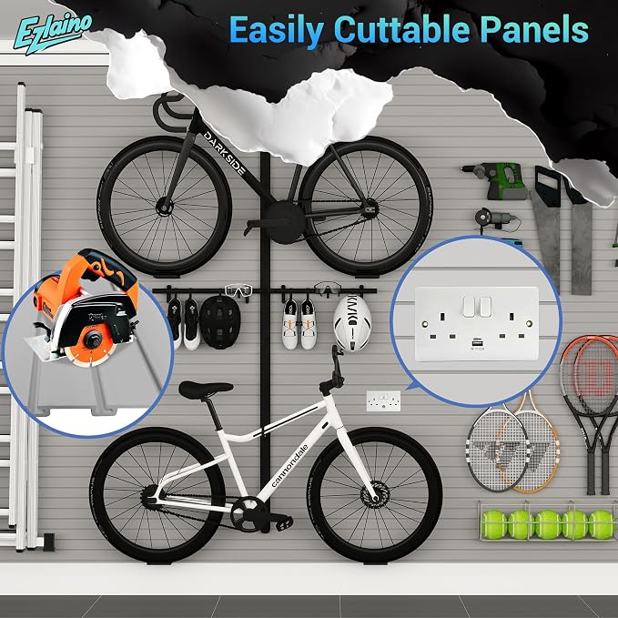 Ezlaino 4x8ft PVC Slat Wall Paneling - Image 8