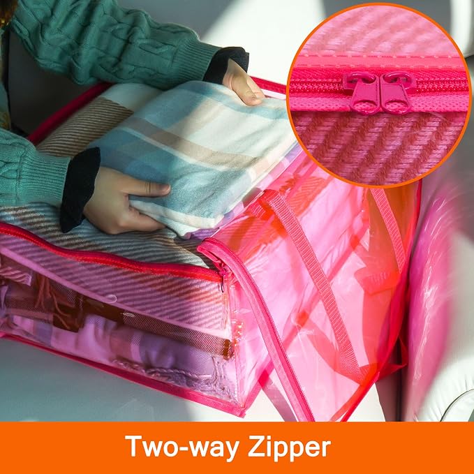 Vieshful 90L Clear Clothes Storage Bag - Image 5