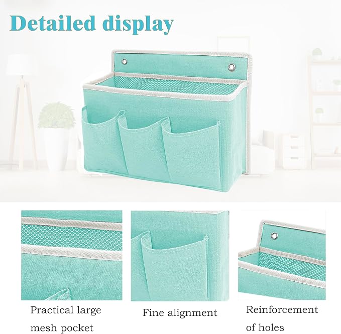 2-Pack Wall Hanging Organizer Bag/Hanging Baskets - Image 3