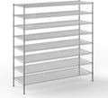 24" Deep x 72" Wide x 74" Height Wire Shelving Kit | 8-Tier | NSF Commercial by Regal+Altair