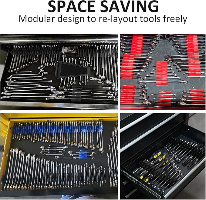 48 pcs Magnetic Modular Wrench Organizers - Image 2