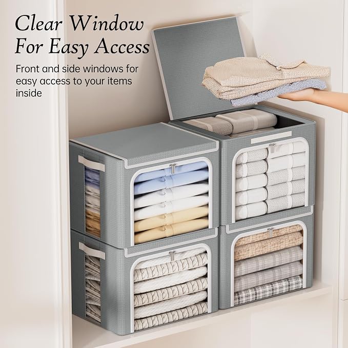 Yecaye Clothes Storage Bins - Image 5