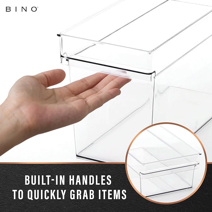 BINO | Plastic Storage Bins, X-Large | THE HANDLER COLLECTION | Multipurpose - Image 4