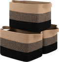 Storage Basket for Organizing, Woven Baskets for Storage, Rectangle Decorative by OIASKET