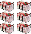 BlissTotes 6-Pack Heavy Duty Extra Large Clear Moving Bags by BlissTotes
