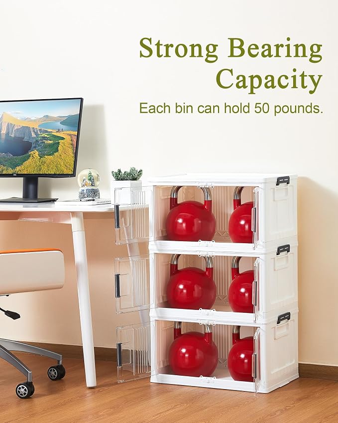 OlarHike 48QT Stackable Storage Bins - Image 5