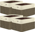 BALEINE 4 Pack Fabric Storage Bins by BALEINE