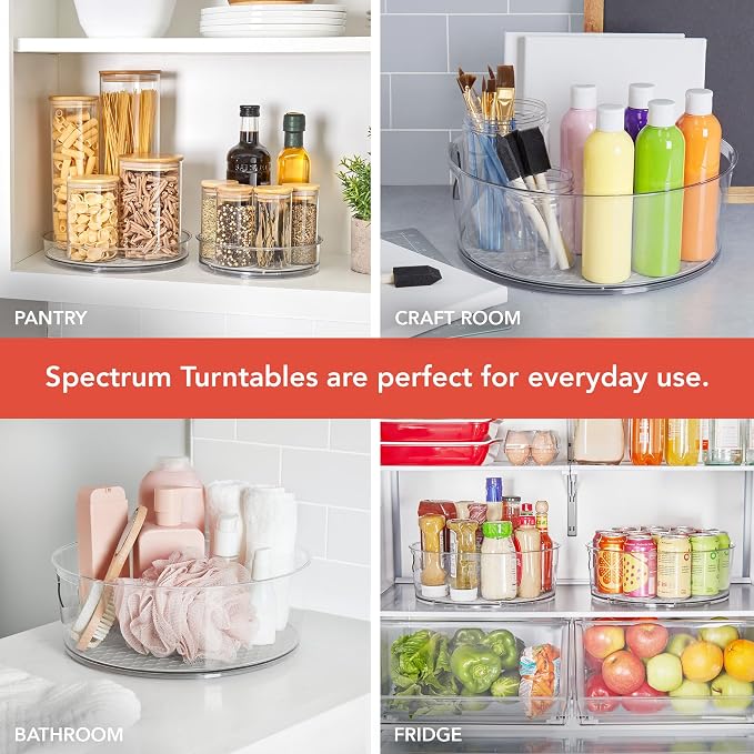 Spectrum Small Lazy Susan Organizer 7.5 in - Image 6