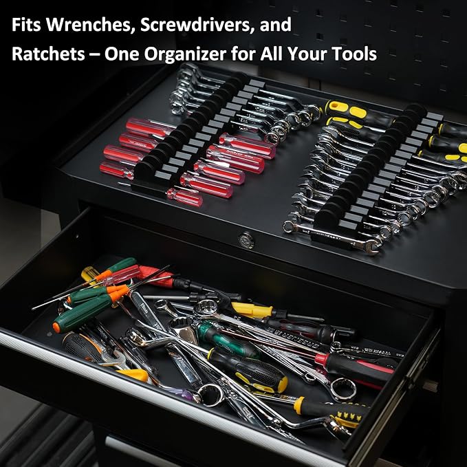 24pcs Magnetic Modular Wrench Organizers - Image 2
